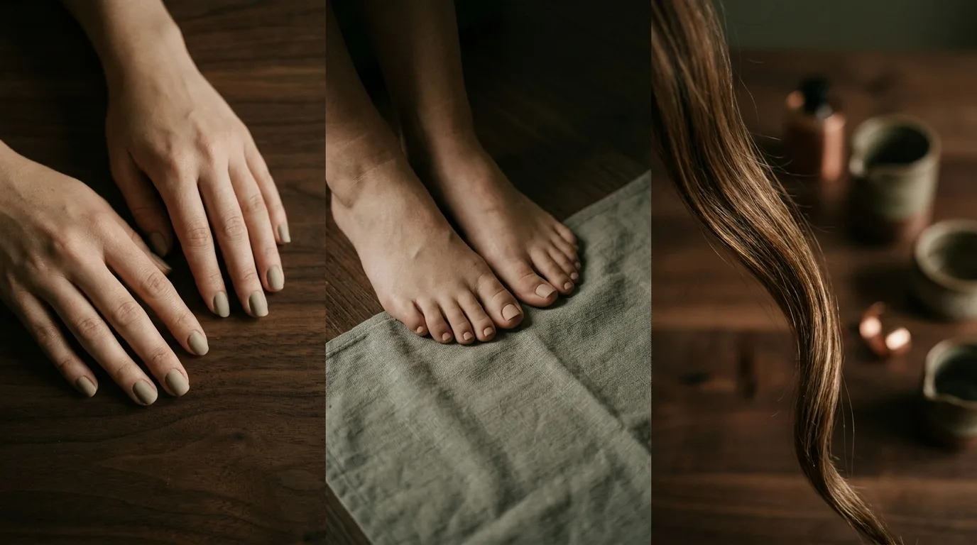 Combo completo: mani, pedi y color